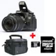 Appareil Photo Numérique Reflex Canon EOS 70 D + Carte SD 8 GB + Sacoche 8469B011AA