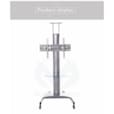 Meuble Support TV Robuste avec Roulettes DGT18-T001-2