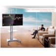 Meuble Support TV Robuste avec Roulettes DGT18-T001-2