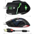 Elite-M10 souris USB Optique 4000 DPI Droitier S-EM10