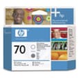 HP 70 Gloss Enhancer and Grey Printhead C9410A