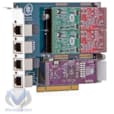 Carte analogique modulaire à 4 ports FXO/FXS ,PCI avec option Anti-Echo TDM410