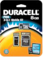 DURACELL Carte Micro SD CL10 3IN 1 8GB DU-3IN1C1008G-R