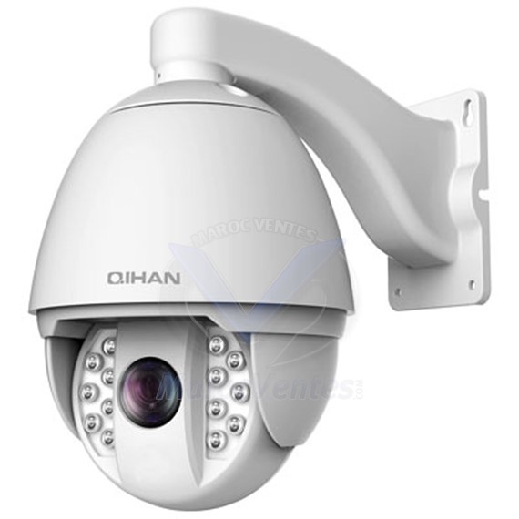 Caméras IP PTZ  1/3 "Megapixel Progressive Scan CCD couleur Ex-View QH-IP7174FA-A-7-H18