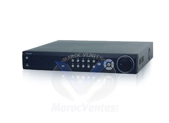 DVR professionnel sur 8 canaux avec enregistrement de 200 ips au format CIF et fonctions du flux visualisation d