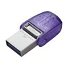 DataTraveler microDuo 3C 128 Go Clé USB Type-A / USB Type-C 3.2 Gen 1 (3.1 Gen 1) Violet