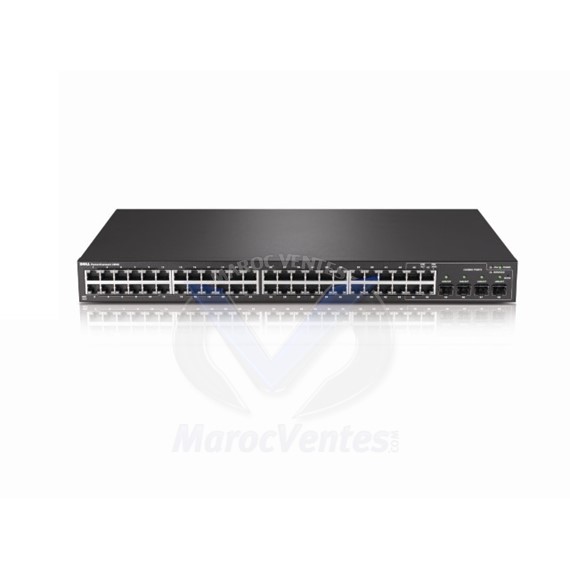 PowerConnect 2848 Web-Managed Switch, 48 GbE and 4 SFP Combo Ports 210-27778