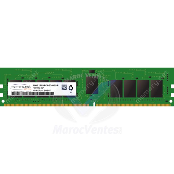 Mémoire 16 Go DDR4 SDRAM DIMM 288 broches 2933 MHz (PC4-23400) P00922-B21