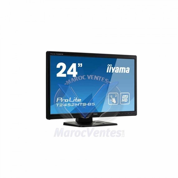 Ecran tactile ProLite 24" LED Full HD TN 1920 x 1080 HDMI T2452MTS-B5