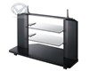 TABLE POUR PLASMA VIERA™ 50''
Panasonic  TH-50PX70WK  Meuble en verre pour PLASMA VIERA™ 50'' avec  2 Etagères et des Roulettes  Noir