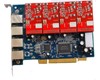 Carte Avec 4 port FXS ou FXO pour 4 line RTC ZA4P