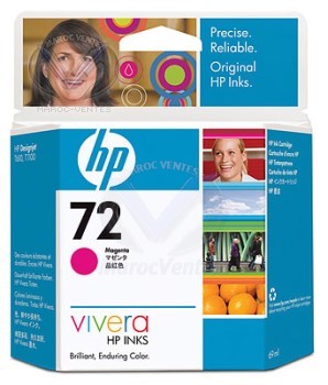 HP 72 69 ml Magenta Ink Cartridge with Vivera Ink C9399A
