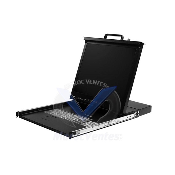 Accessoires 19 "- console KVM LCD 17", 16 ports.1U LN-LCD1716