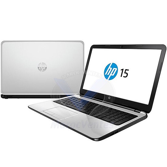 PC Portable HP 15 i5-5200U 15.6" 6GB 1TB AMD 2GB Windows 8 White Silver P1C44EA