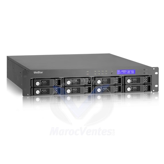 Enregistreur Reseau IP 40 Voies QNAP VS-8140U-RP PRO VS-8140U-RP PRO