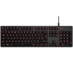 Clavier gaming mécanique 413 Carbone rétro-éclairage rouge