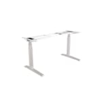 Bureau réglable en hauteur Levado™ (Structure) Blanc