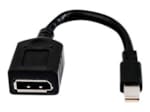 Single miniDP vers DP Câble Adaptateur