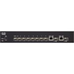 Switch 8 ports Gigabit + 2 ports SFP Managed 1U