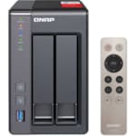 Serveur NAS 2 baies multimédia Kodi avec 2 Go de RAM (sans disque dur)