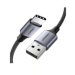 Câble USB-A 2.0 vers USB-C 1.5m Noir