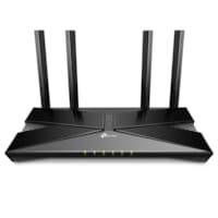 AX1800 Dual-Band Wi-Fi 6 RouterSPEED: 574 Mbps at 2.4 GHz + 1201 Mbps at 5 GHzSPEC: 4× Antennas, Dual-Core CPU, 1× Gigabit WAN Port + 4× Gigabit LAN Ports,  1024-QAM, OFDMAFEATURE: Tether App, WPA3, Access Point Mode, IPv6 Supported, IPTV, Beamformi