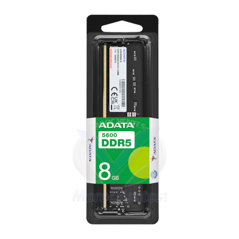 ADATA Barrette mémoire 8GB DDR5 5600 MT/S U-DIMM Desktop 12M AD5U56008G-S