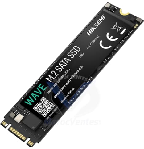 DISQUE DUR INTERNE HIKSEMI 512GB SSD M.2 2280 HS-SSD-WAVE-N-512G