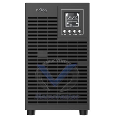 Onduleur Echo Pro 3000 3000 VA/2400 W 4 Prises FR 7 Minutes à 1 200 W (charge de 50 %) NJOY_UPOL-OL300EP-CG