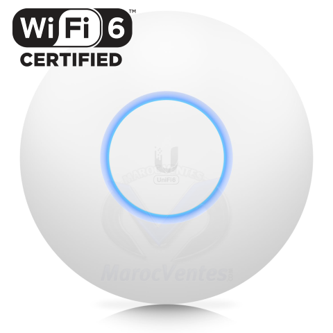 Point d'accès WiFi 6 bi-Bande Compact avec Fonctionnalité 2x2 MIMO et OFDMA U6-Lite
