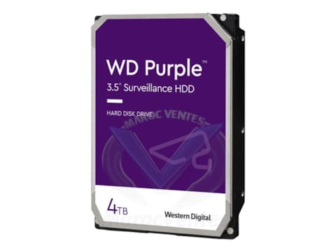 Disque dur de surveillance WD Purple WD40PURX - disque dur - 4 To - SATA 6 Gb / s DS-HDDWD40PURX