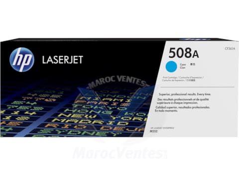 HP 508A Cyan Original LaserJet Toner Cartridge CF361A
