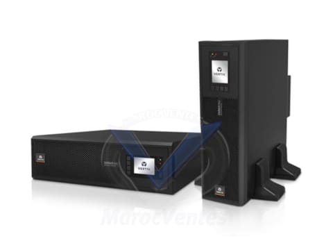 Onduleur Rack-UPS Liebert ITA2 15kVA avec POD et kit rail Autonomie 18MIN avec 4 modules de batterie VRLA 16x9Ah19U ITAC15141000A00