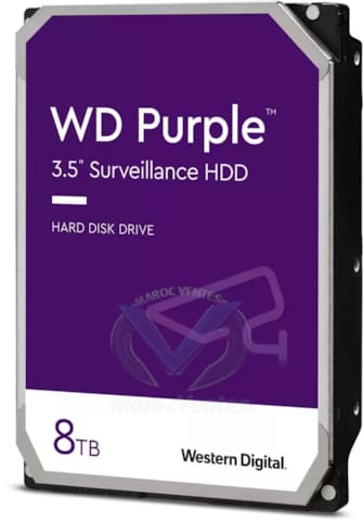 WD Purple disque dur - 8 To - SATA 6Gb/s WD84PURZ