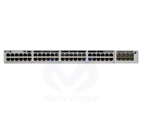 Catalyst 9300 48 x 10/100/1000 (PoE+) 437 W Géré Montable sur rack C9300-48P-E