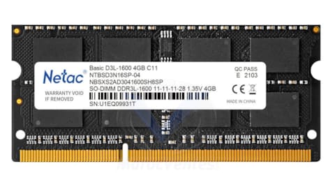 4 GB DDR3L-1600 MHZ CL11 1.35V SODIMM NTBSD3N16SP-04