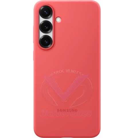 Pochette Cover Silicone Case for Galaxy S25+ Rouge EF-PS936CREGWW
