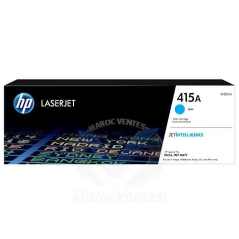 415A Cyan Original LaserJet Toner Cartridge W2031A