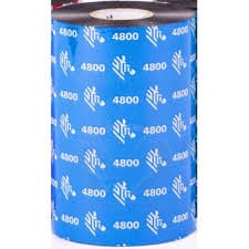 Resin Ribbon, 156mmx450m, 4800; Standard, 25mm cor 04800BK15645