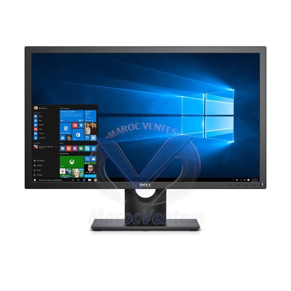 Ecran LED 24 pouces 16:9 Noir 1920 x 1080 60 Hz 250cd/m2 8ms 1 000:1 DisplayPort + VGA Garantie 3 ans 210-AJXQ
