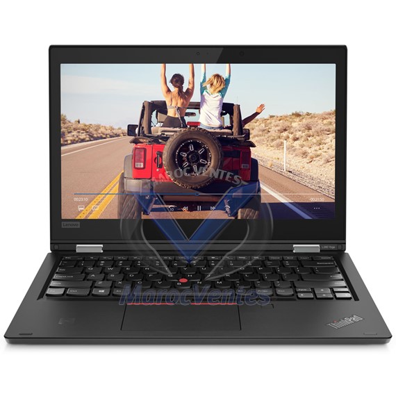 PC Portable ThinkPad L380 Yoga 13.3" Core i5 8250U 8 Go RAM 256 Go SSD Windows 10 Pro 20M7001BFE