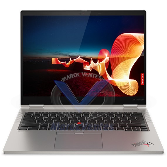 PC Portable LENOVO THINKPAD X1 YOGA TITANIUM i5-1130G7 13,3"FHD 16 Go 512 Go SSD Win 11 PRO Black 20QA0049FE