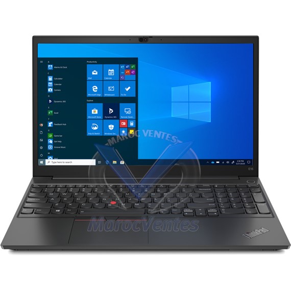 PC Portable Thinkpad E15 Intel i5-1135G7 15,6" 8 Go 256 Go SSD Freedos Black 20TD000DFE