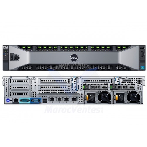 PowerEdge R730 Server Intel Xeon E5-2620 v3 2.4GHz 210-ACXU-2