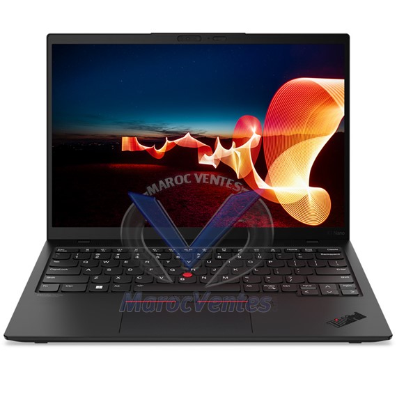 PC Portable ThinkPad X1 Nano i7-1260P 13,3" 2K 16Go 1To SSD Win11 PRO BLACK 21E8000EFE