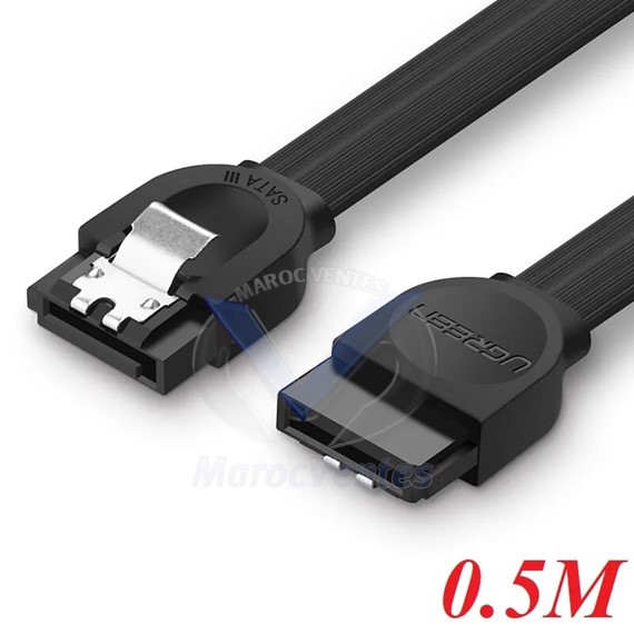 Ugreen Câble DATA  SATA 3.0 0.5M 30796