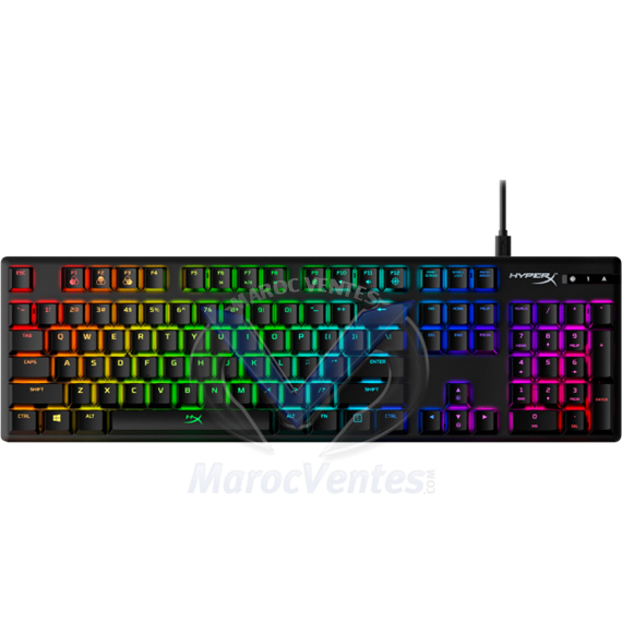 CLAVIER GAMER HyperX Alloy Origin Rouge HX-KB6RDX-US 4P4F6AA