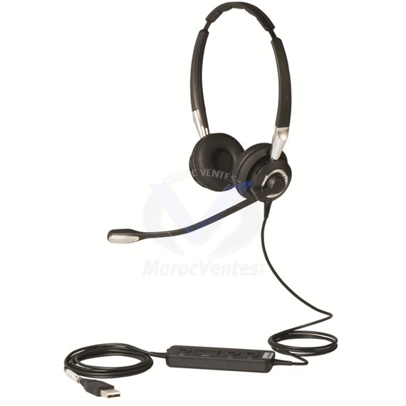 Duo de casques USB Jabra BIZ 2400 II MS 2499-823-309