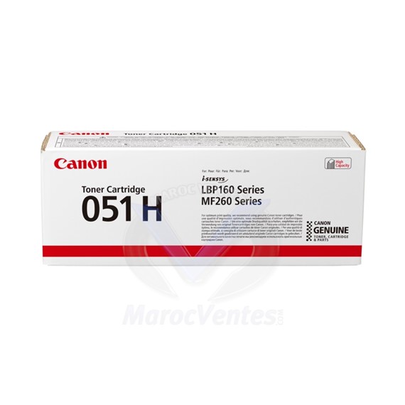 Canon 051H Toner Noir 2169C002AA