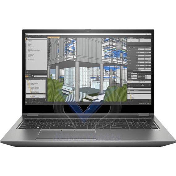 PC Portable HP ZBook Fury 15 G8 i7-11800H 15,6" FHD 16Go 512Go SSD NVIDIA T1200 4GB W11P Gris 62T71EA